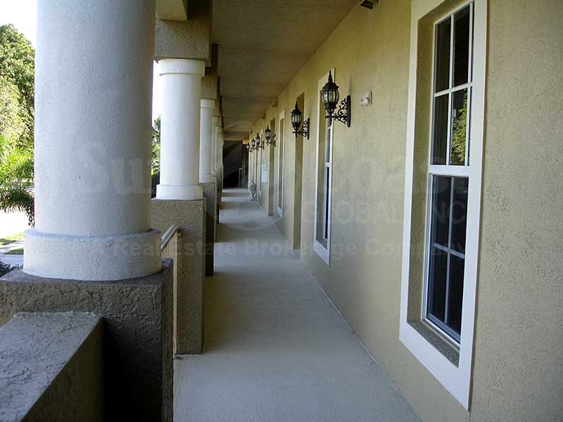 Beach Bay Villas Outdoor Hallway